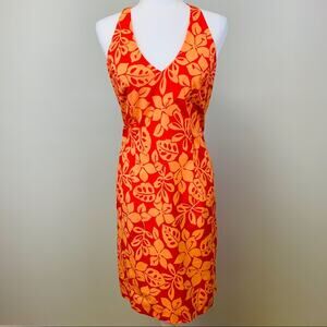 Amanda Smith Hawaiian Halter Dress, Size 12